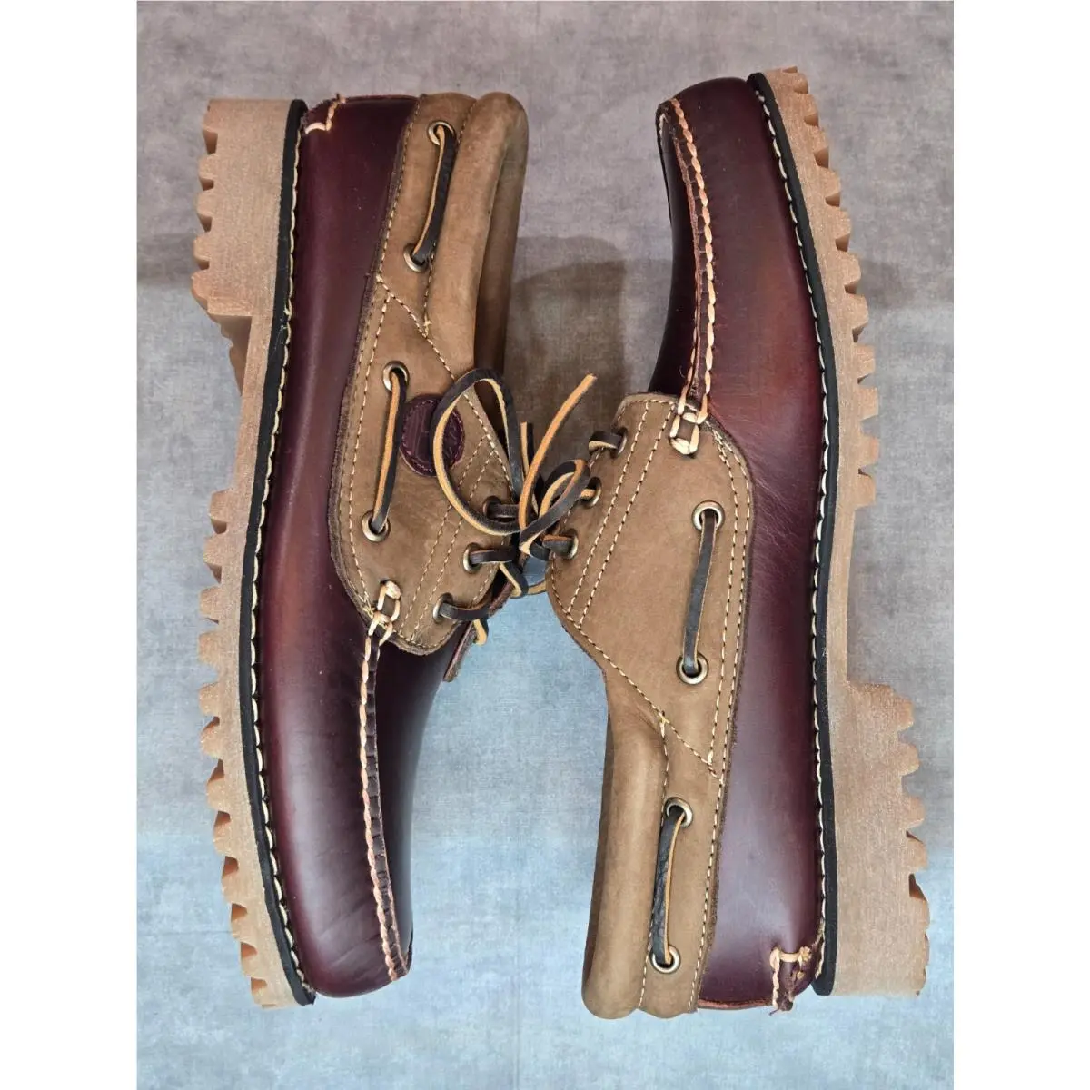 Timberland shoes - Timberland Authentic Boat Shoe - Authentic Boat Shoe - TB 0A2PDQ EIW - Burgundy 1