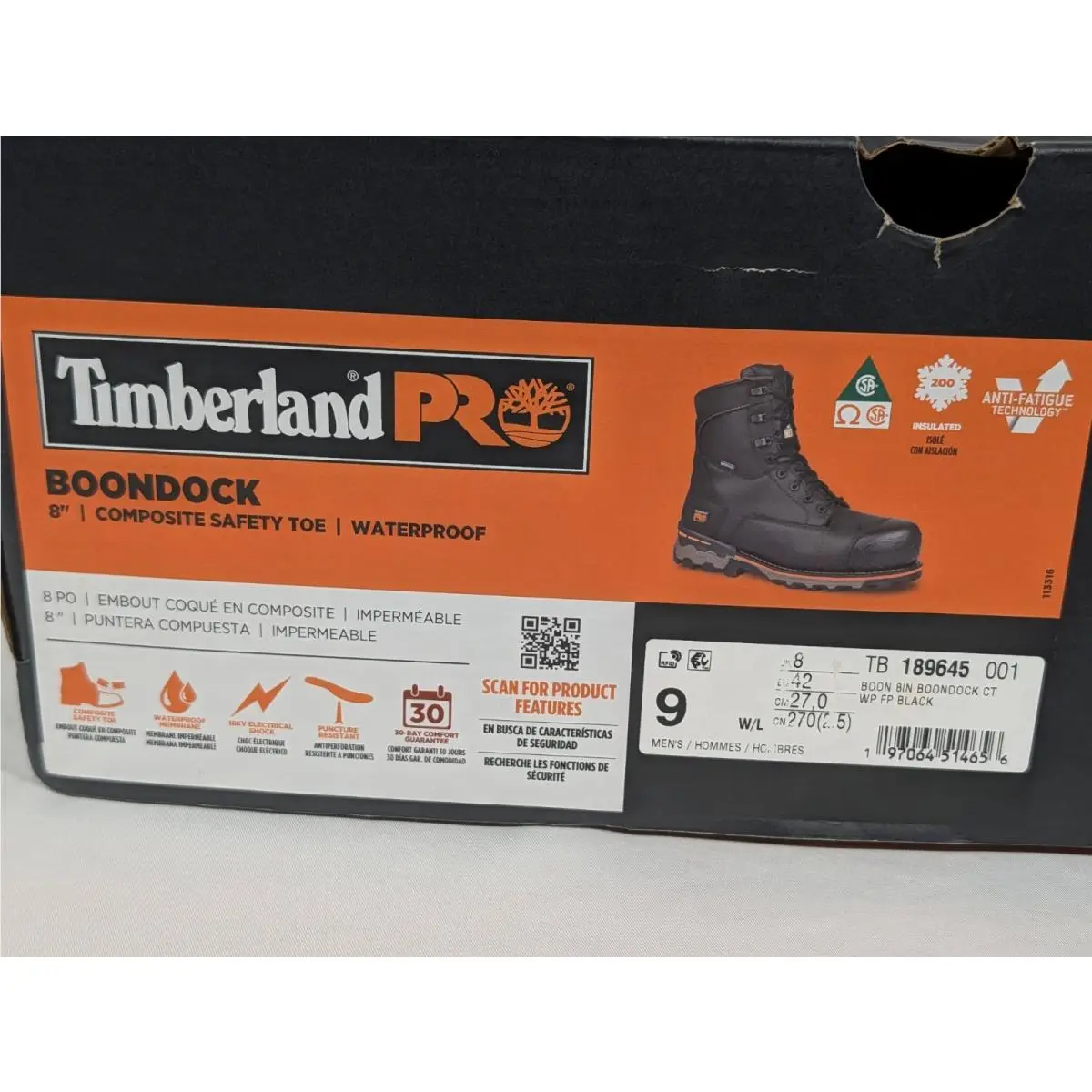Timberland shoes - PRO Boondock - PRO Boondock - Black (UPC: 197642617731) 10