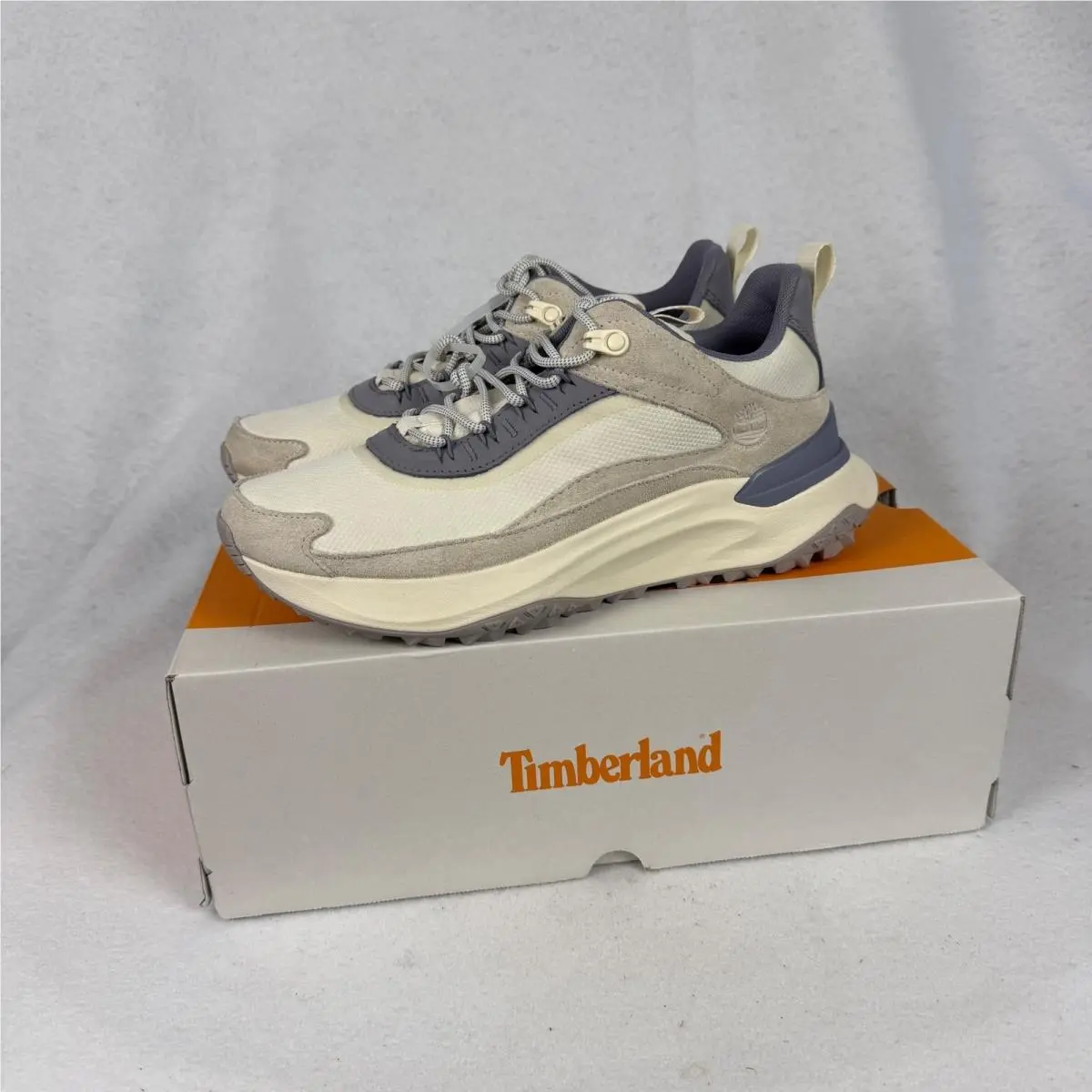 Timberland Motion Access Low LC Waterproof Sneakers Womens 9.5 Mesh Suede White