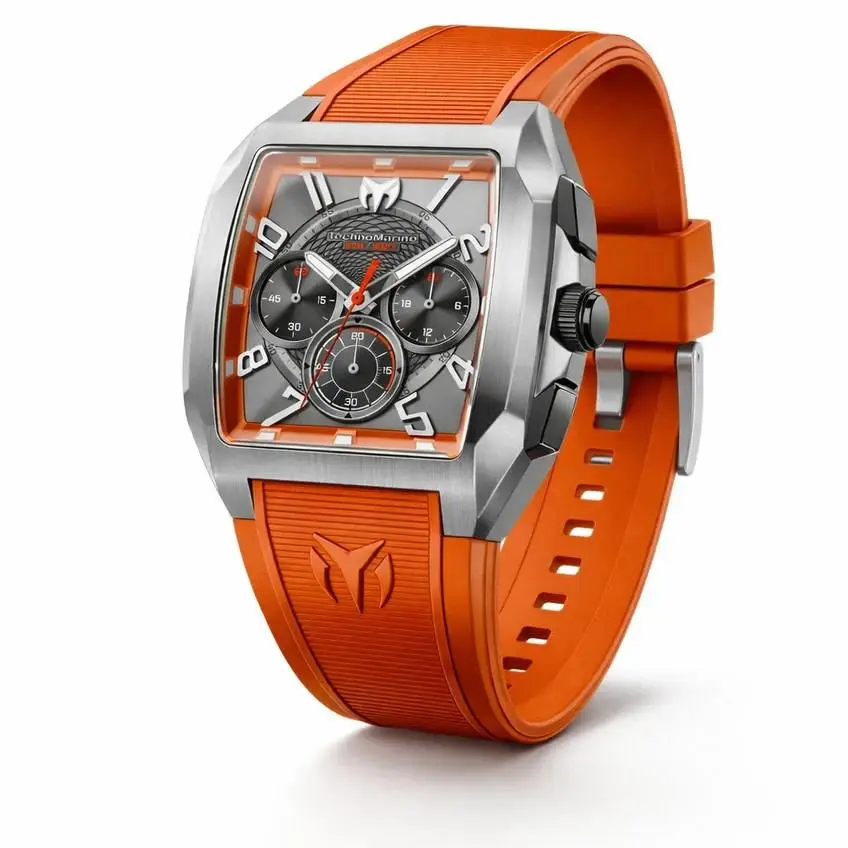 Technomarine Aqua Quadrant Men`s Quartz VD54 Watch - 41mm Red TM-225107 by TechnoMarine