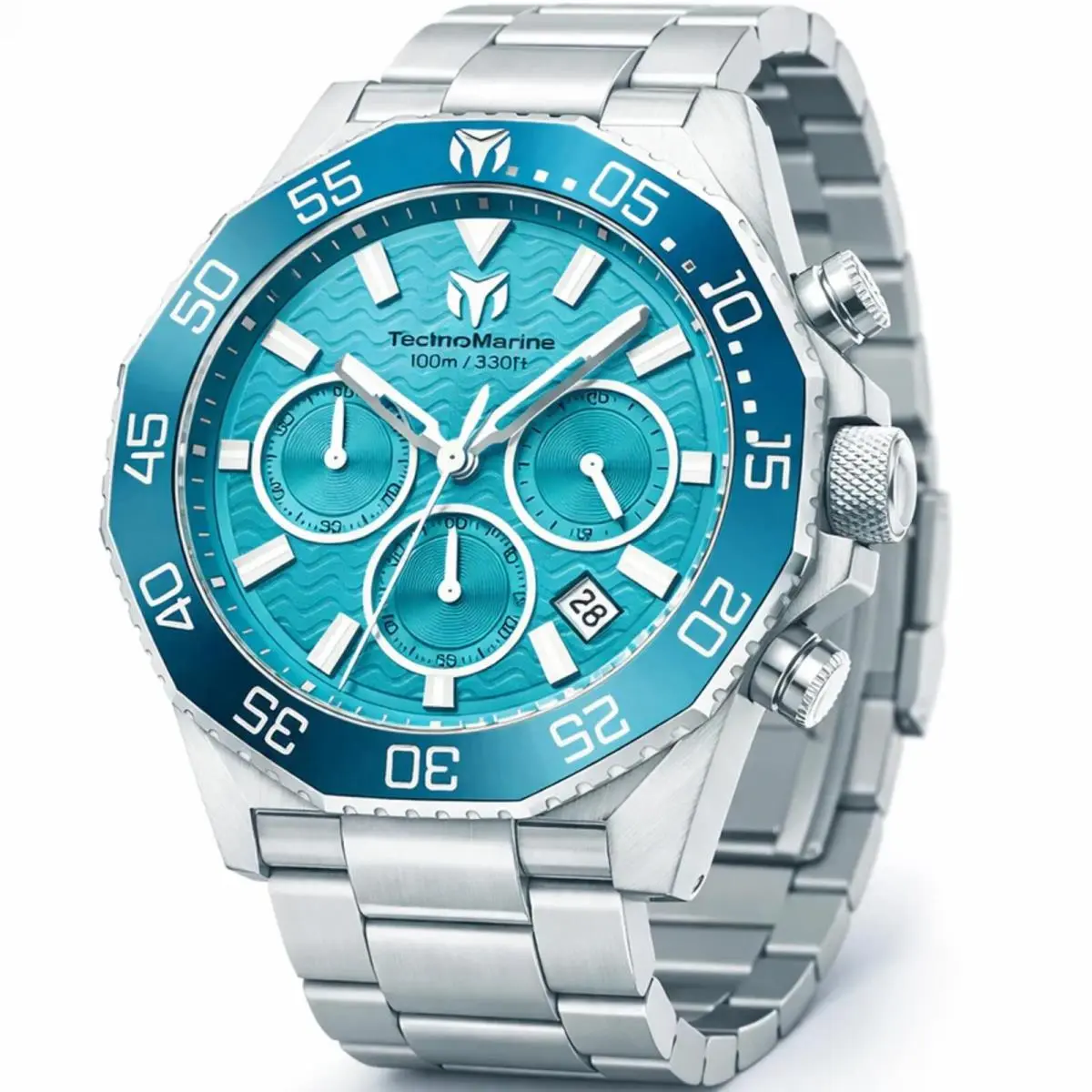 Technomarine Mare Vivo Men`s Watch - 44mm Steel TM-225089 by TechnoMarine