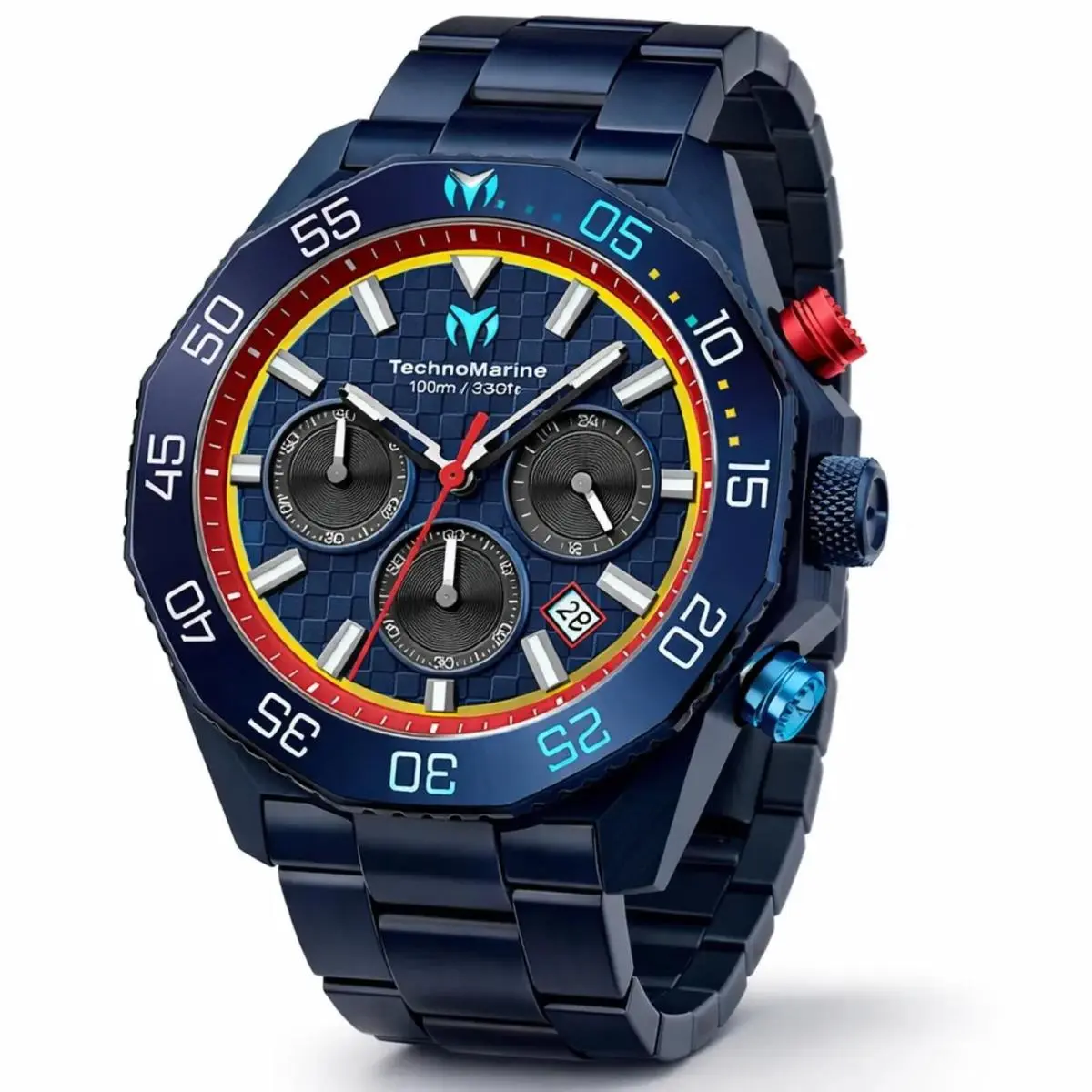 Technomarine Racing Legends Men`s Watch - 44.2mm Blue TM-525018 by TechnoMarine