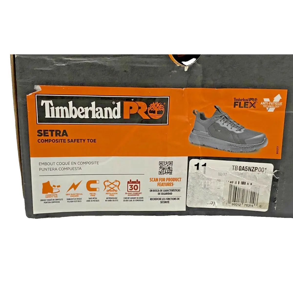 Timberland shoes - Timberland PRO Setra - PRO Setra - Black (UPC: 196012763146) 5