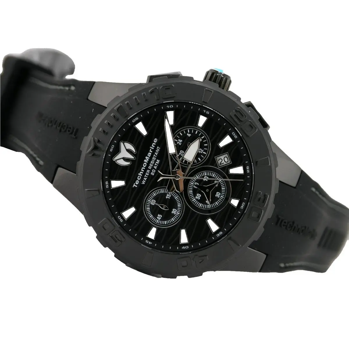 Technomarine TM-115081 Cruise Medusa Black Chronograph Watch 44MM 200M by TechnoMarine