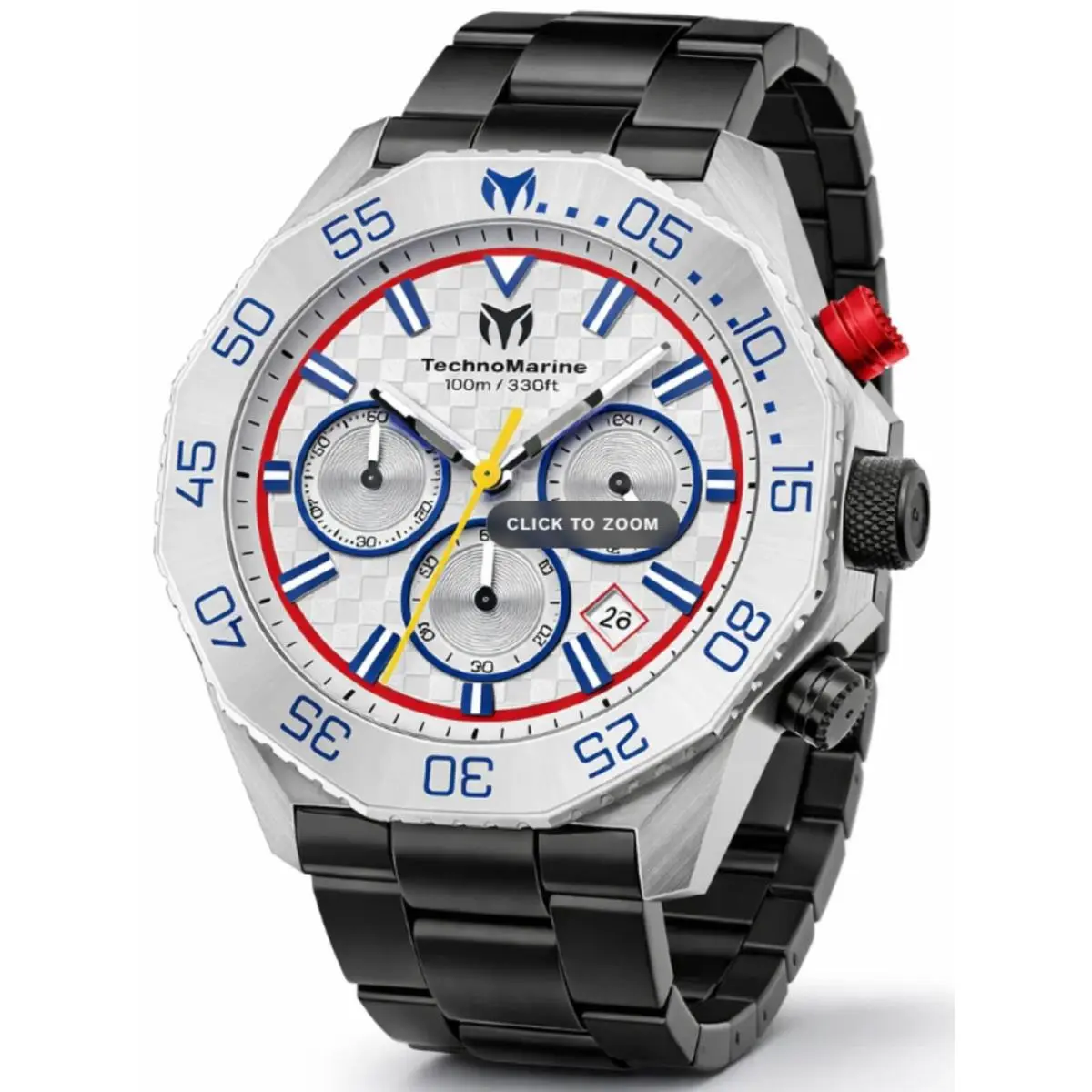Technomarine Racing Legends Men`s Watch - 44.2mm Black TM-525025 by TechnoMarine