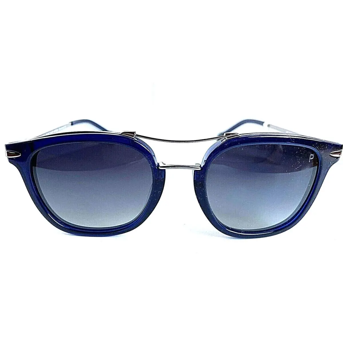 Polarized Gianfranco Ferre GFF1504 Round Blue 51mm Men’s Sunglasses