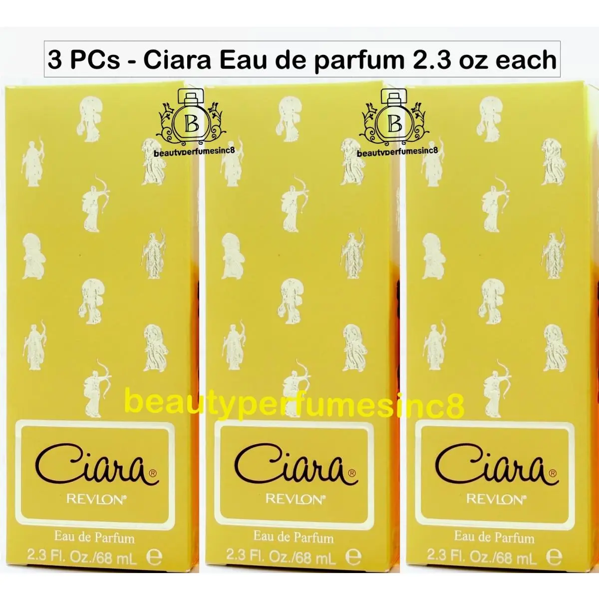 Revlon Lot Of 3 - Ciara Parfum For Women 2.3 oz Eau De Parfum