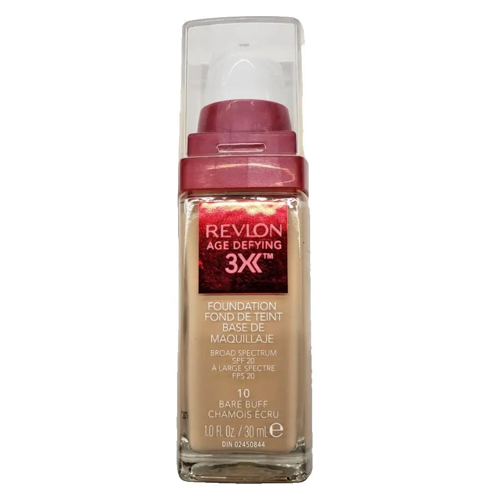 Revlon Age Defying 3X Foundation SPF20 1OZ - 10 Bare Buff