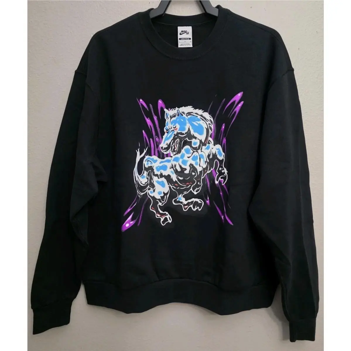 Nike SB Stallion Crew Sweatshirt Sweater Mens Size XL HQ3035 010