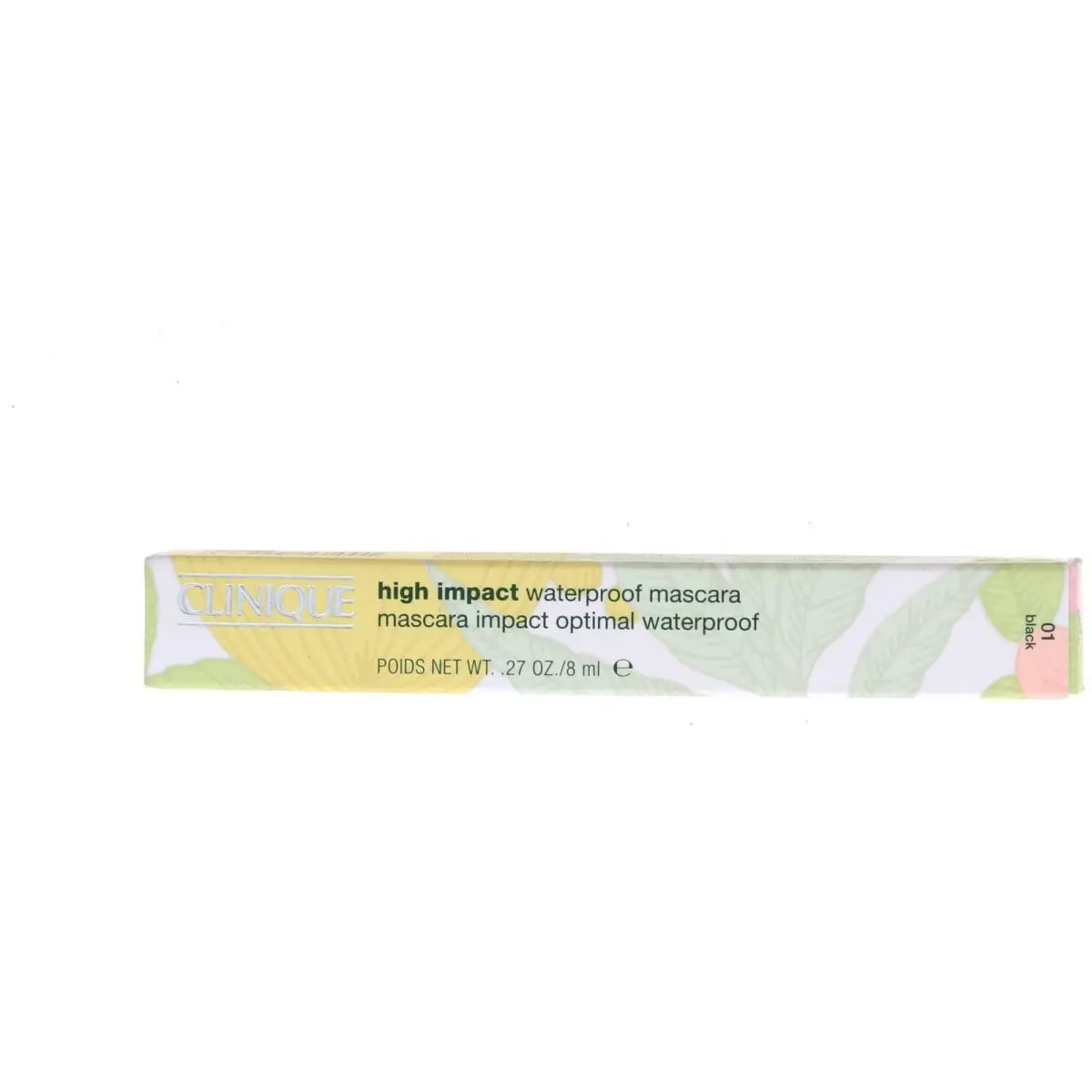 Clinique High Impact Waterproof Mascara 01 Black 0.28 oz 2 Pack