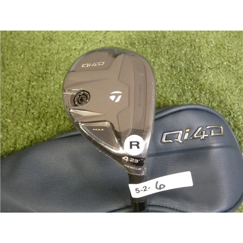 Taylormade 2026 Qi4D Max 23 4 Hybrid Rescue Reax 50 Regular Graphite w HC