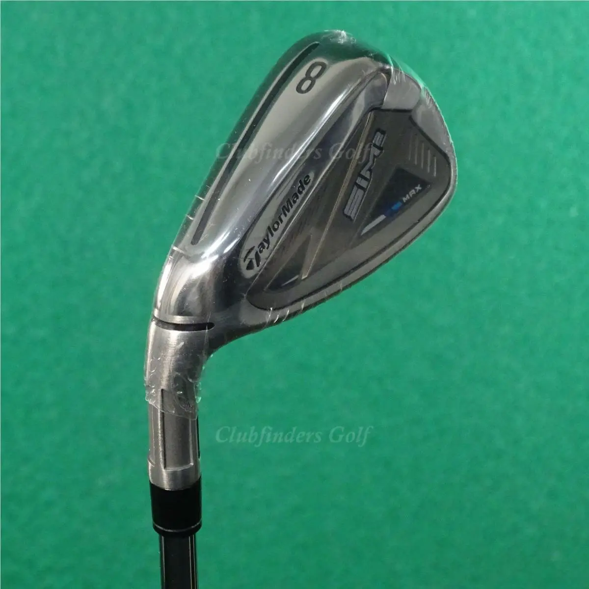 LH Taylormade SIM2 Max Single 8 Iron Kbs Max MT 85 Steel Stiff