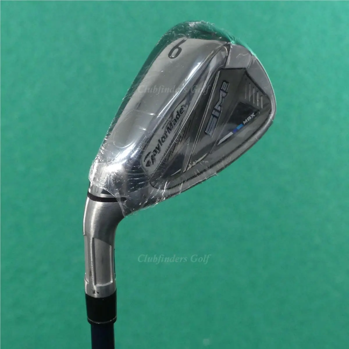 LH Taylormade SIM2 Max Single 9 Iron Fujikura Ventus 6-R Graphite Regular