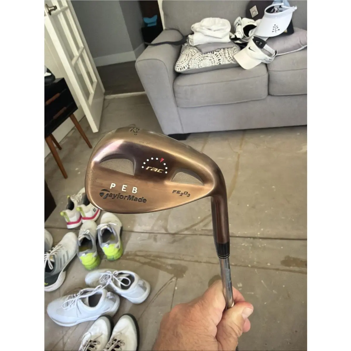 Taylormade Rac FE2O3 52 -8 Wedge w/ DG Wedge Flex Shaft- and Never Hit
