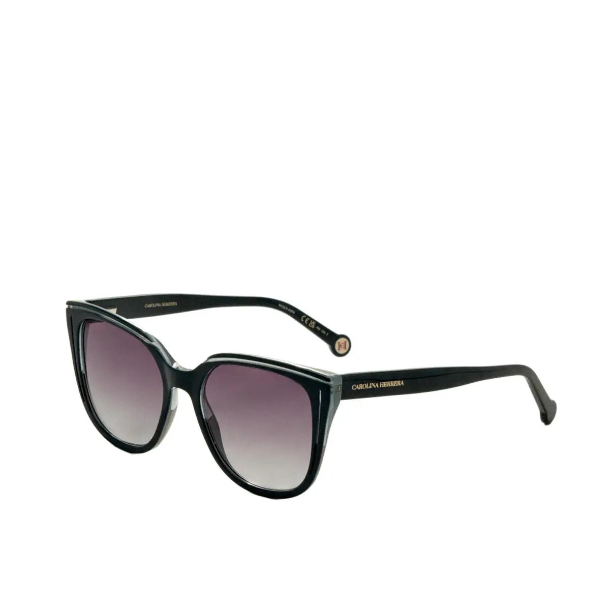 Carolina Herrera Women`s 53 mm Green Glitter Sunglasses HER0144S-0VQY-IB