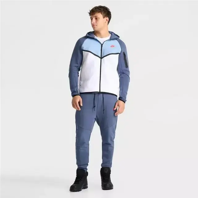 Nike clothing - Nike Tech - Tech - White/Psychic Blue/Diffused Blue 0