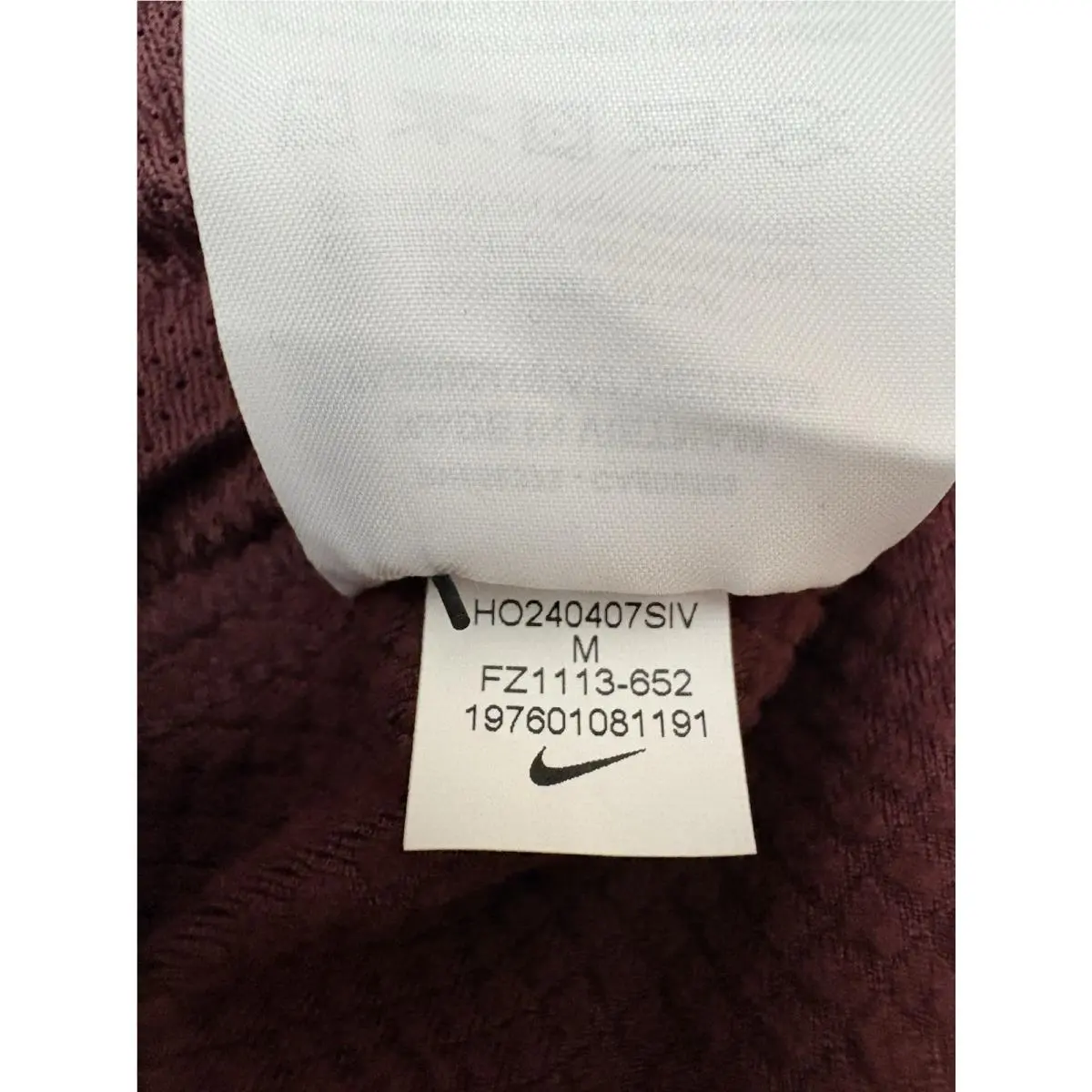 Nike clothing - Nike Therma-FIT Repel - Repel - FZ1113652 - Maroon (UPC: 0197601081191) 8