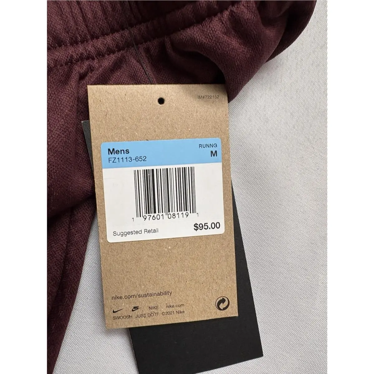 Nike clothing - Nike Therma-FIT Repel - Repel - FZ1113652 - Maroon (UPC: 0197601081191) 6