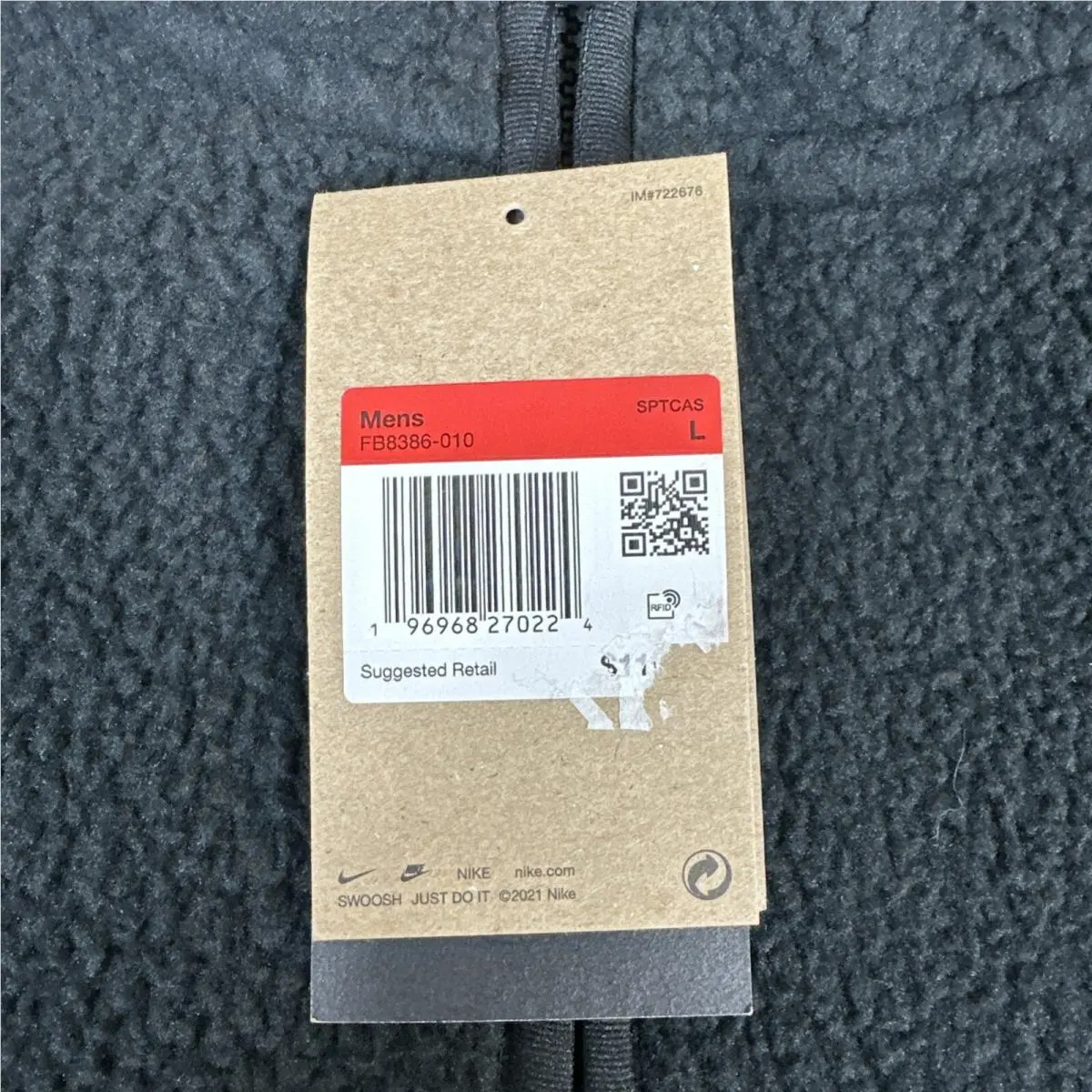 Nike clothing - Nike Club Seasonal - Club Seasonal - FB8386010 - Black 3