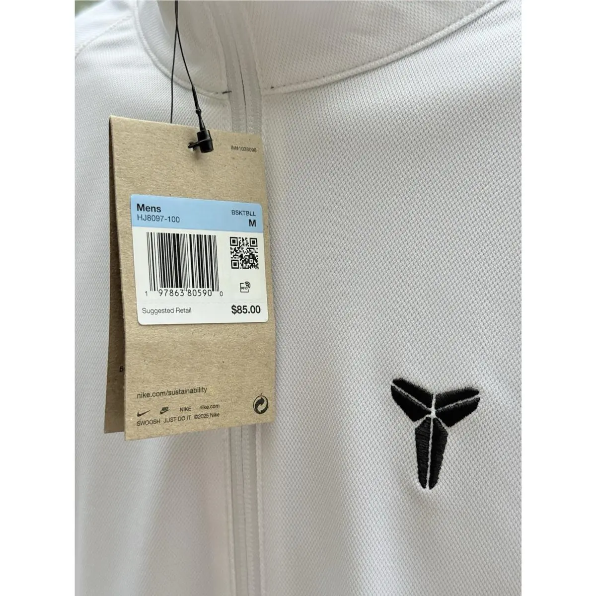 Nike clothing - NIKE KOBE - KOBE - HJ8097100 - White 4