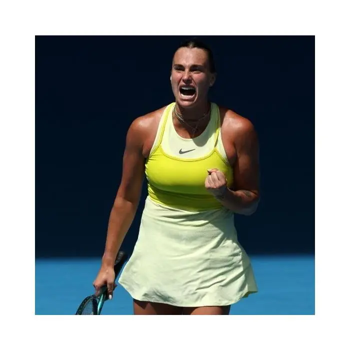 Nike Aryna Sabalenka Large Court Australian Open 2025 Tennis Dress FZ6463-331