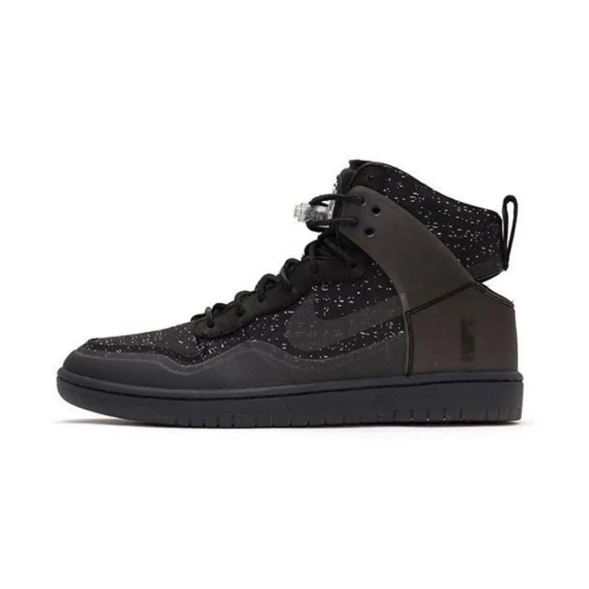 Nikelab x Pigalle Dunk Lux SP Black 806948-001 Mens 8.5 High Top Sneakers Rare