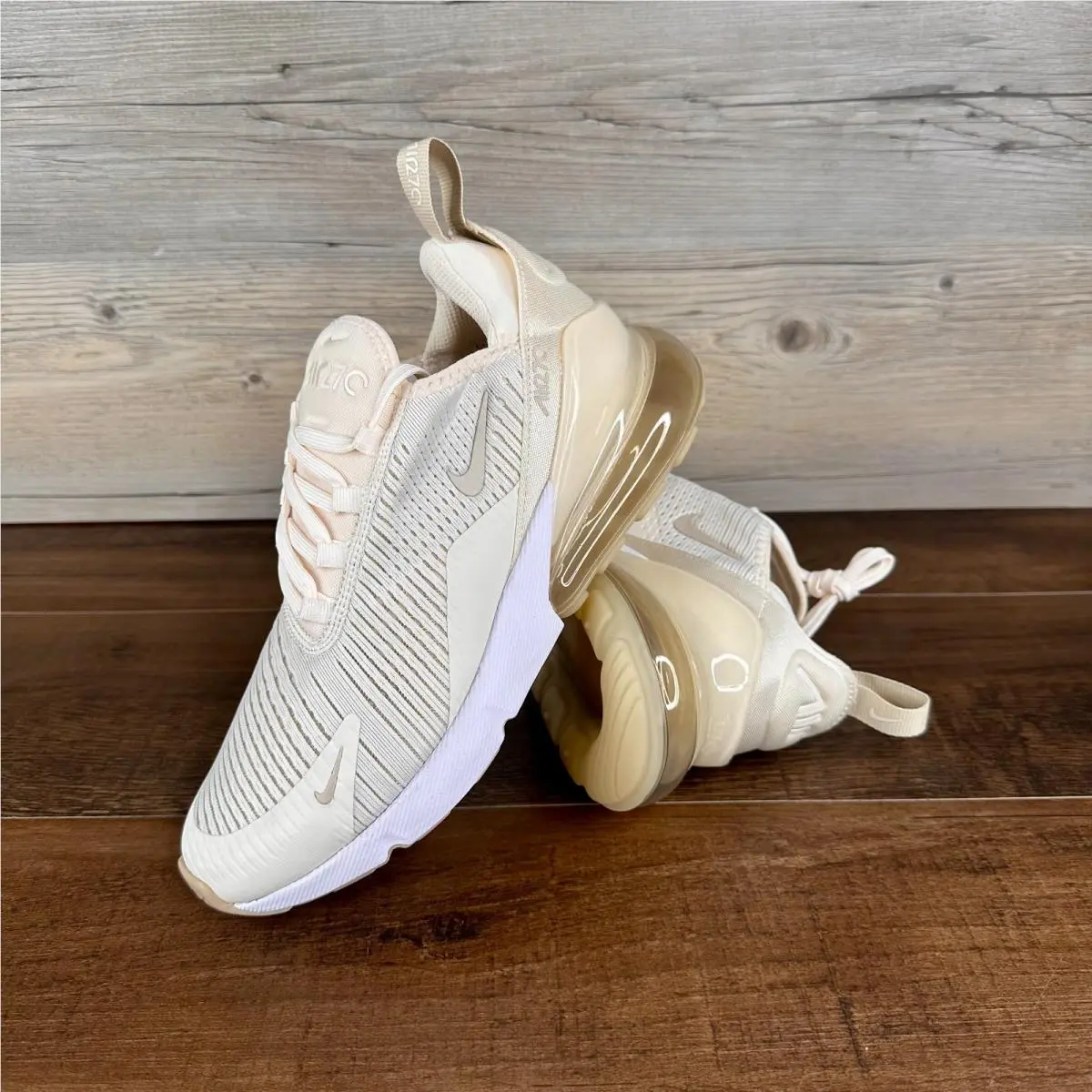 Nike Air Max 270 Womens Size 8 Chalk Linen White Sand Drift HJ3222 105