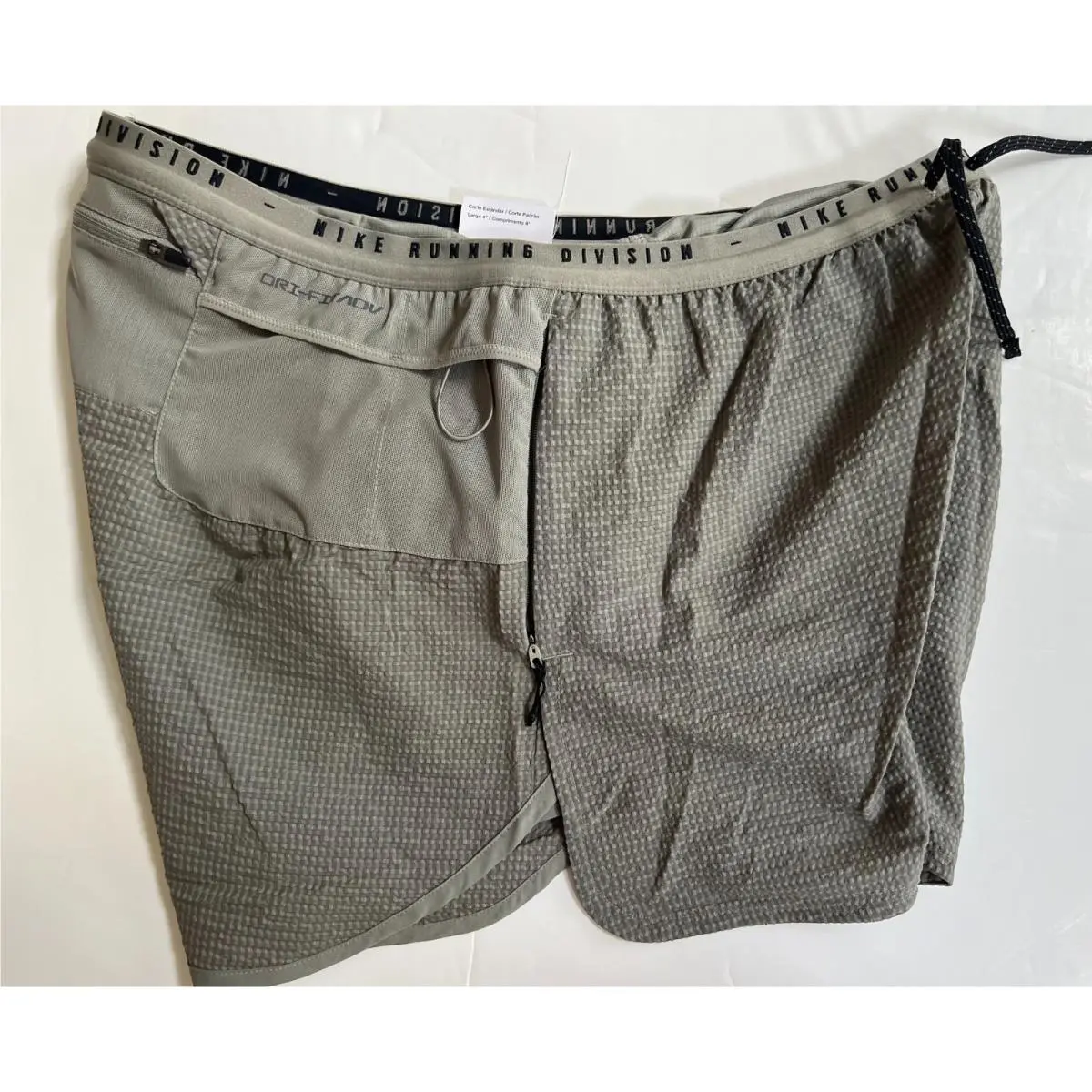 Nike clothing - Nike Dri-Fit Adv Run Division Running Shorts - FQ4617-053 - Gray Black 5