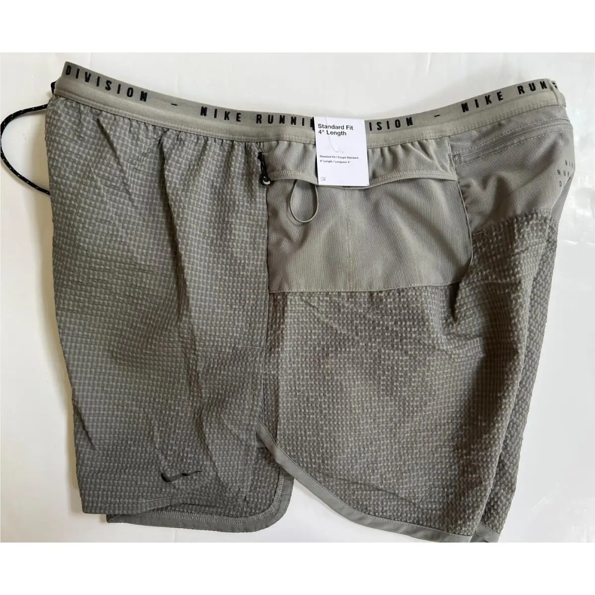 Nike clothing - Nike Dri-Fit Adv Run Division Running Shorts - FQ4617-053 - Gray Black 6