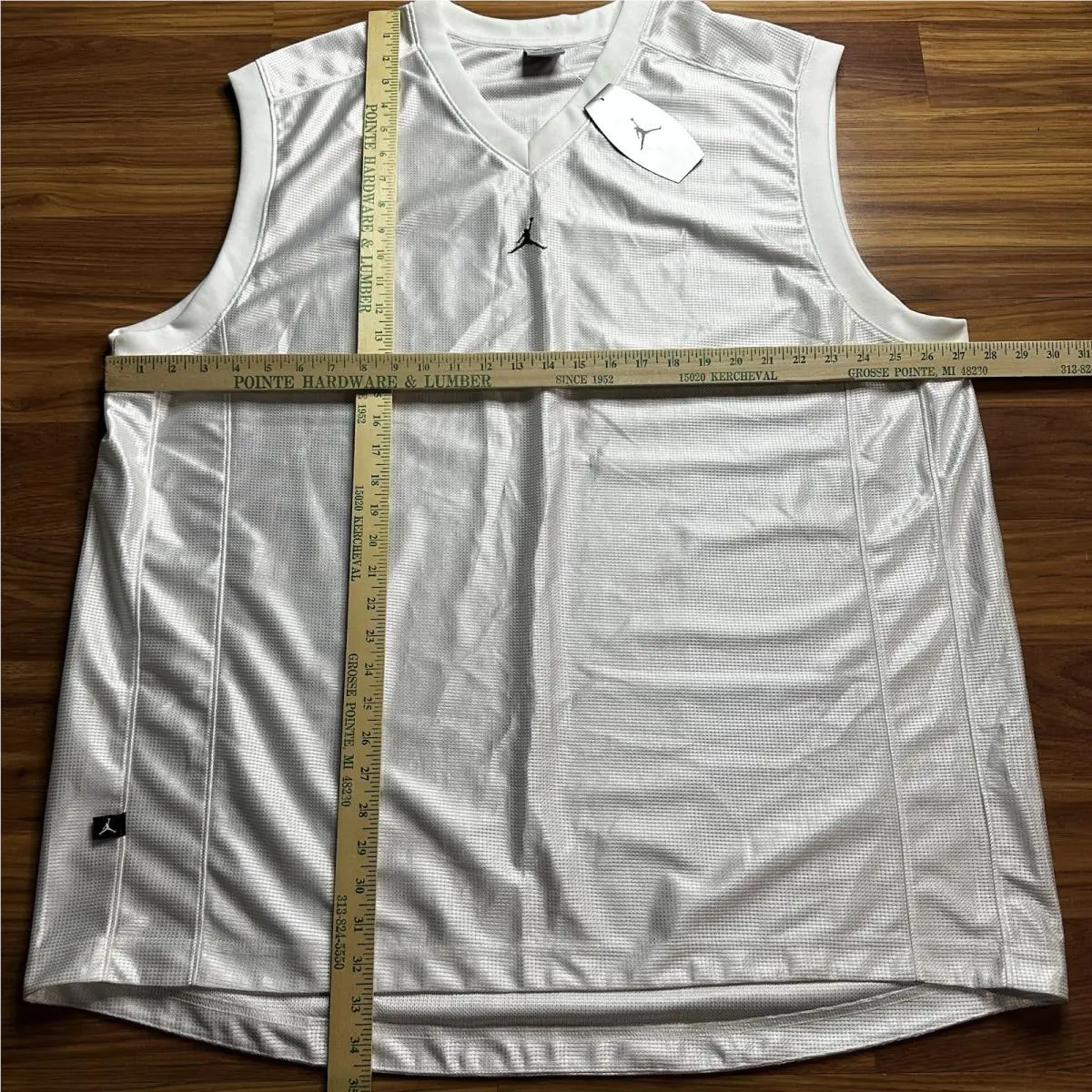 Nike clothing - Nike Air Jordan - Air - White (UPC: 823233779068) 0