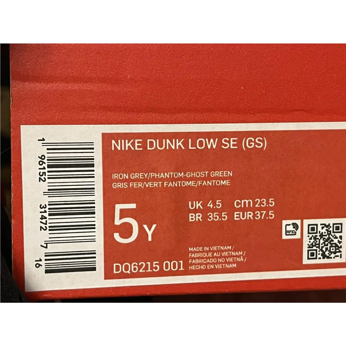 Nike shoes - Nike Dunk Low SE - Dunk Low - CT3550 400 - Gray (UPC: 0196152314727) 5