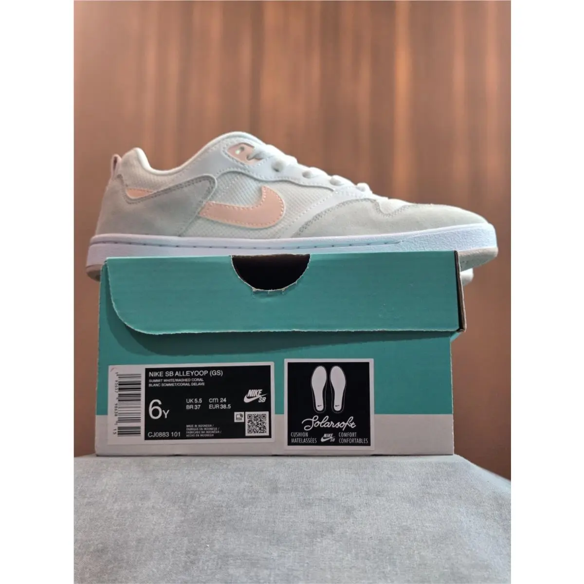 Nike shoes - Nike SB Alleyoop - Alleyoop - CJ0883-101 - White 6