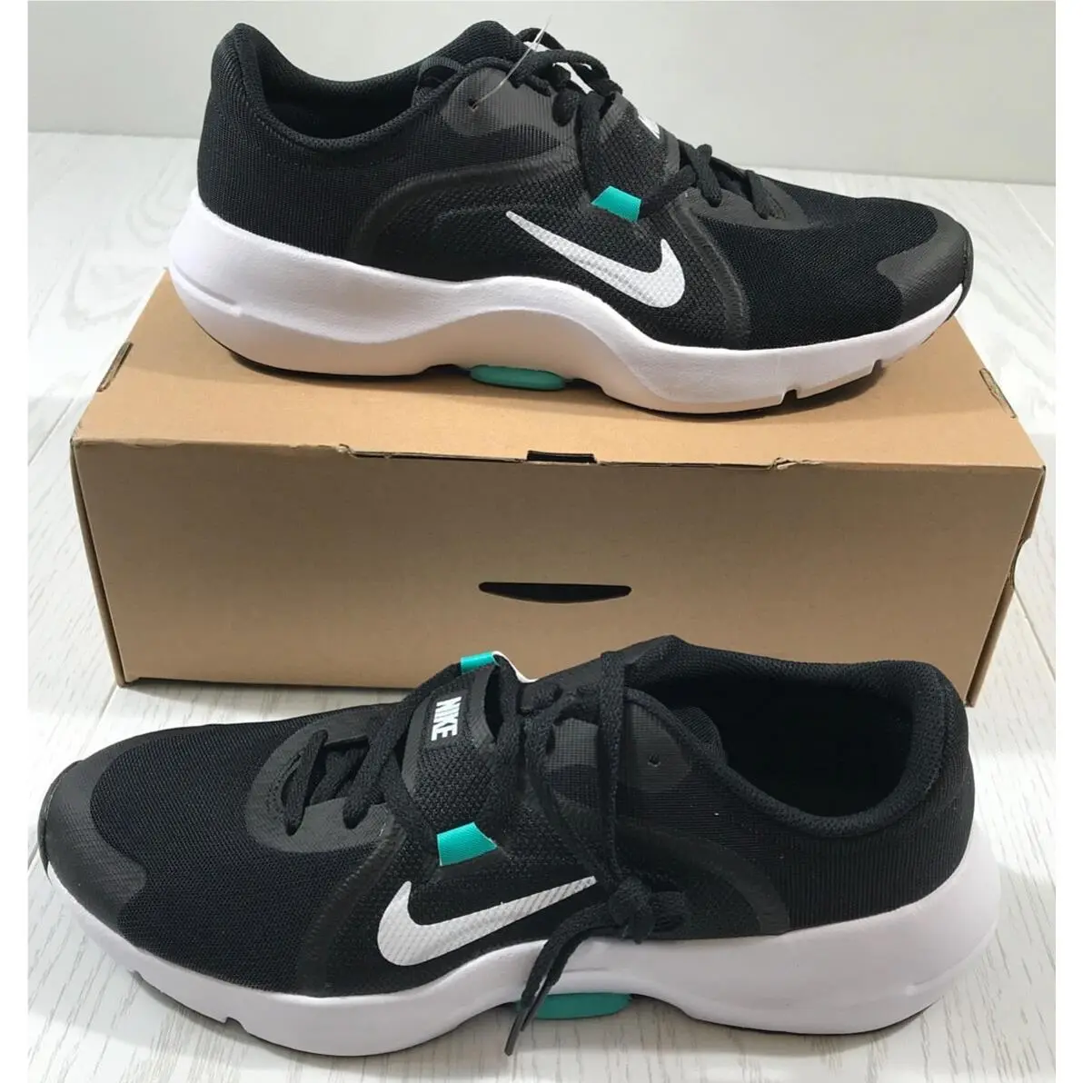 Nike In Season TR 13 Training Shoes Mens Size 11.5 Black Jade DZ9360-008