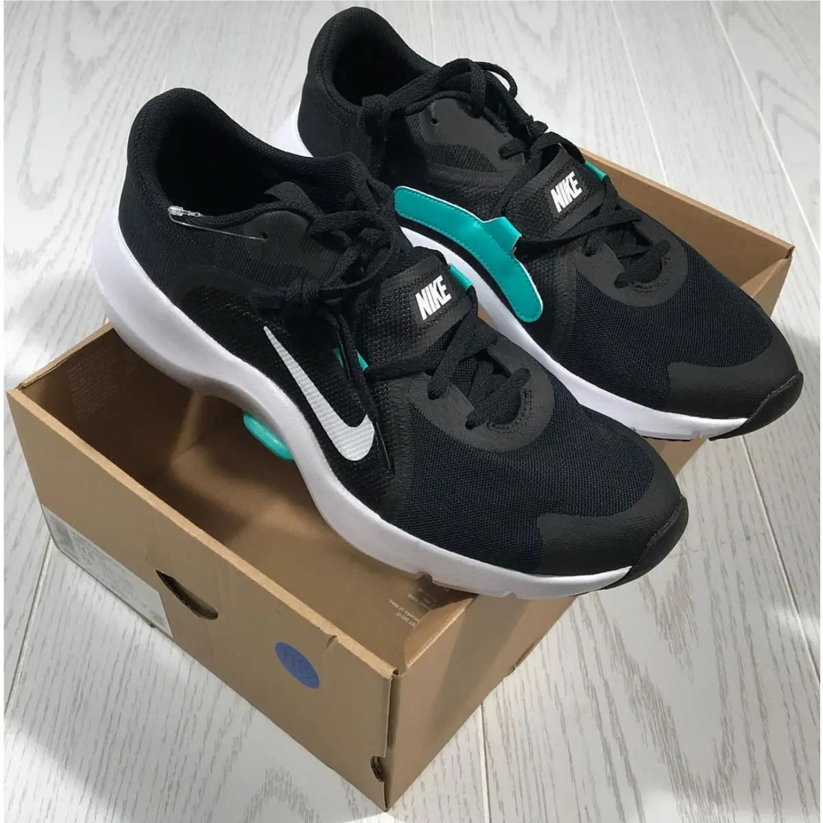 Nike shoes - Nike In-Season TR 13 - DZ9360-008 - Black/White/Clear Jade (UPC: 196968980482) 0