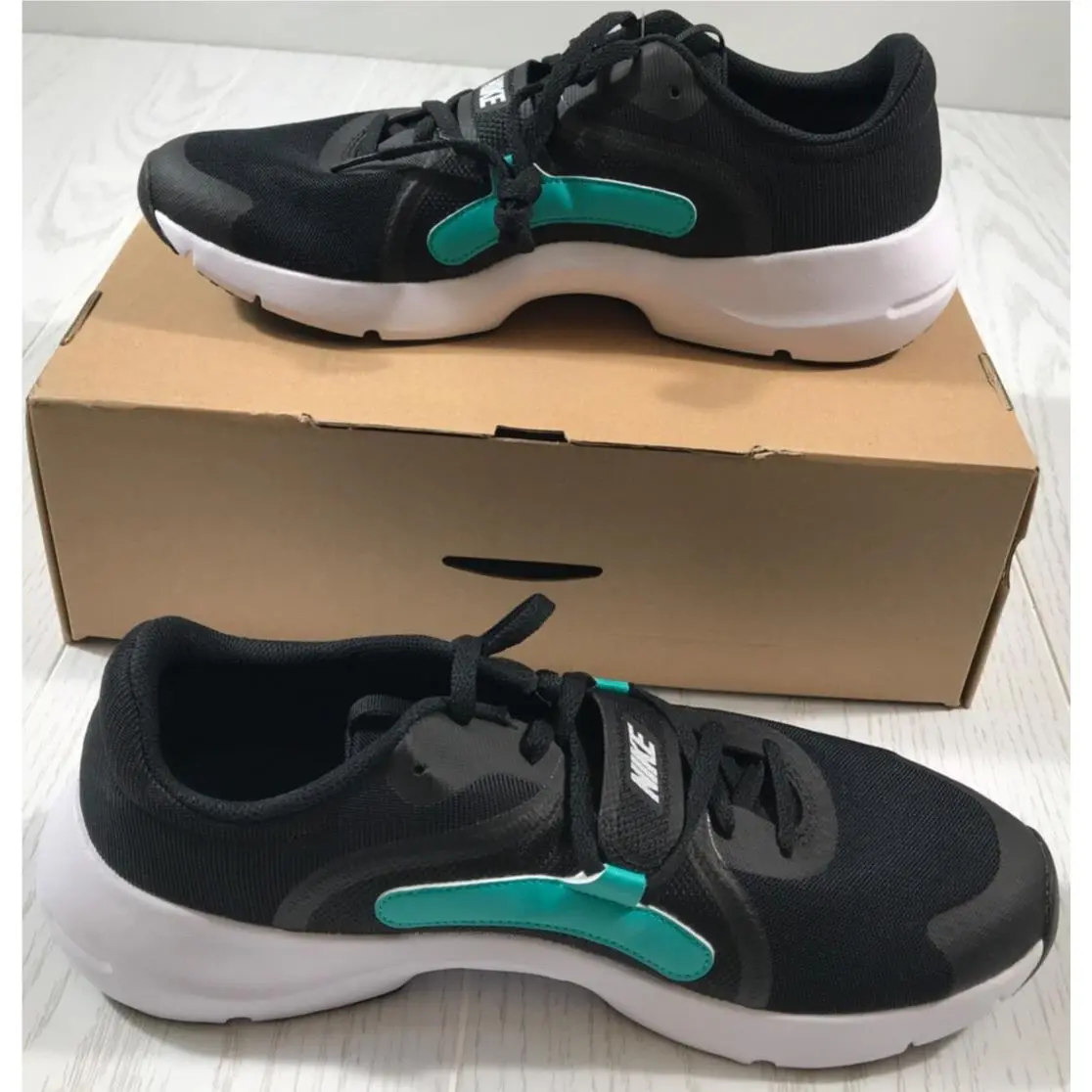 Nike shoes - Nike In-Season TR 13 - DZ9360-008 - Black/White/Clear Jade (UPC: 196968980482) 1