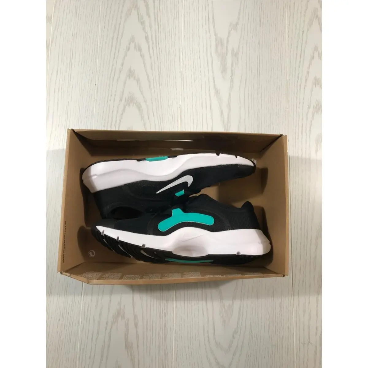 Nike shoes - Nike In-Season TR 13 - DZ9360-008 - Black/White/Clear Jade (UPC: 196968980482) 6