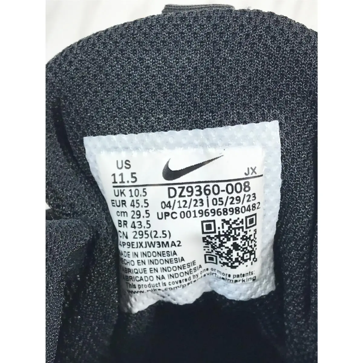 Nike shoes - Nike In-Season TR 13 - DZ9360-008 - Black/White/Clear Jade (UPC: 196968980482) 7