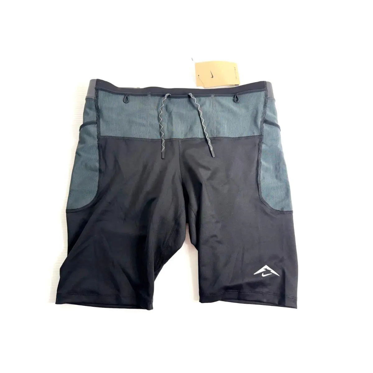 Nike Lava Loops Dri-fit Adv 1/2 Length Running Tights Black Men`s L HJ4170-010