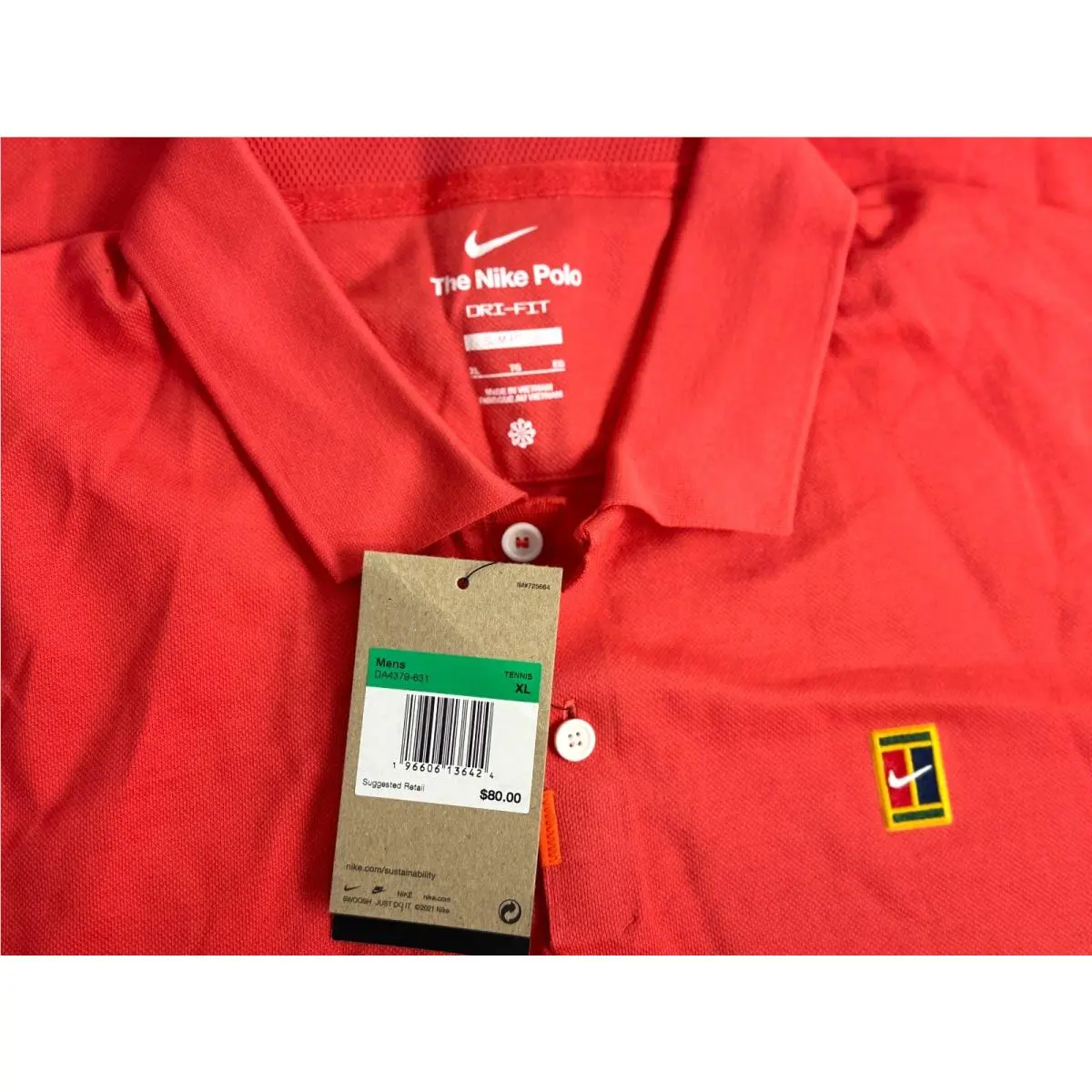 Nike clothing - Nike Dri-Fit - DA4379638 DA4379-631 - Red 4