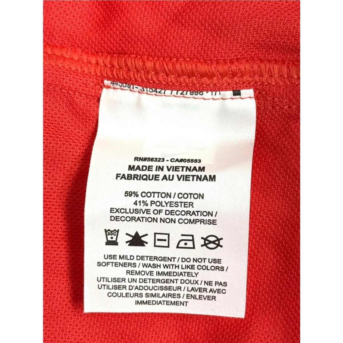 Nike clothing - Nike Dri-Fit - DA4379638 DA4379-631 - Red 5