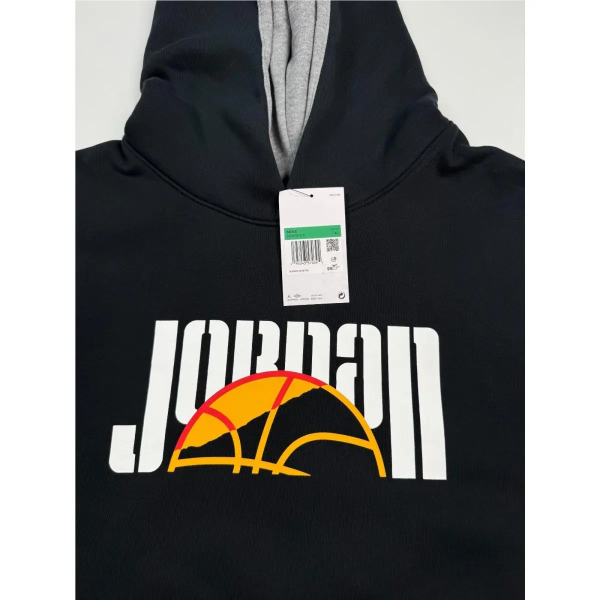 Nike Air Jordan Sport Dna Hbr Fleece Pullover Hoodie Mens Size XL DC9639 010