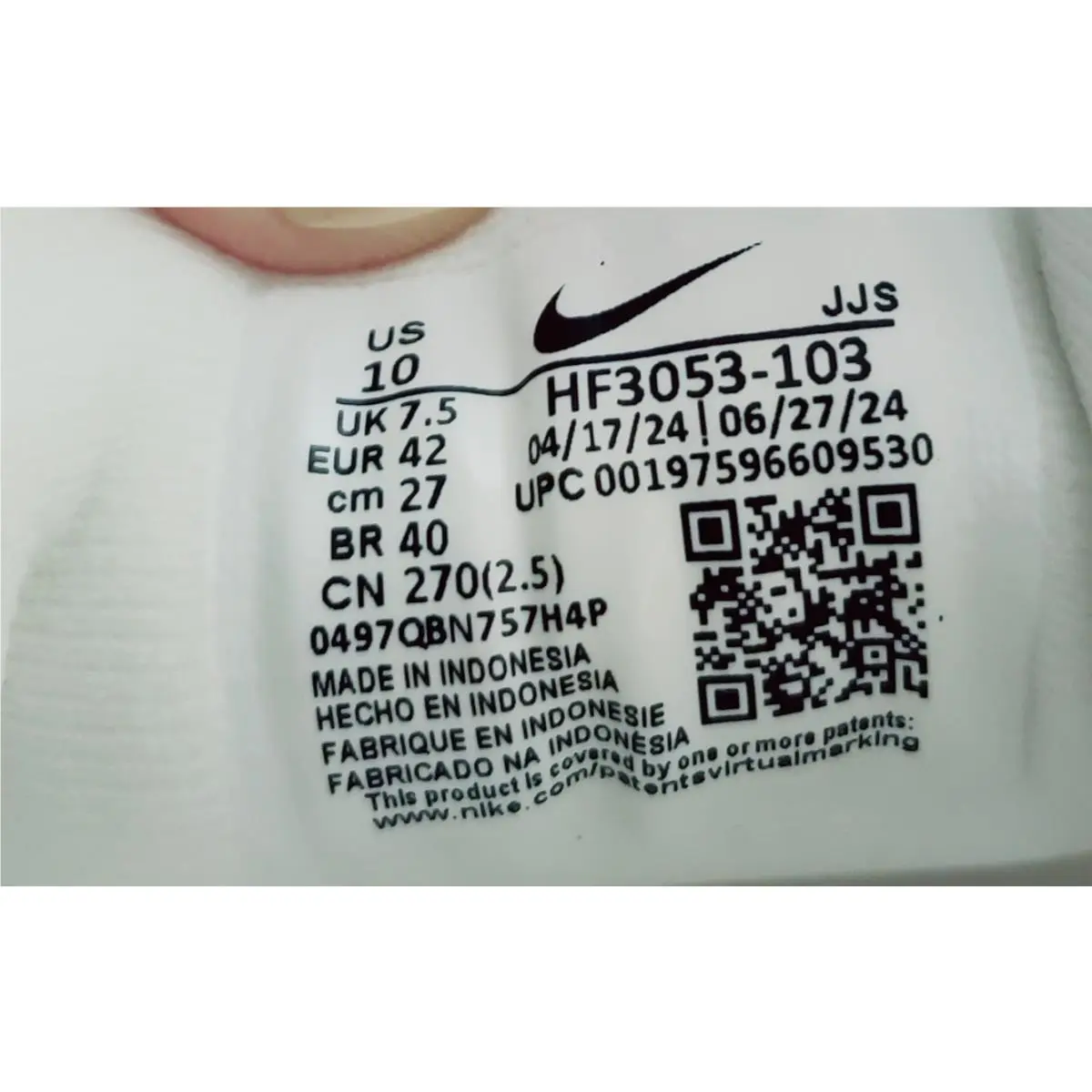 Nike shoes - Nike Air Max Portal - Air Max Portal - HF3053-103 - Summit White 10