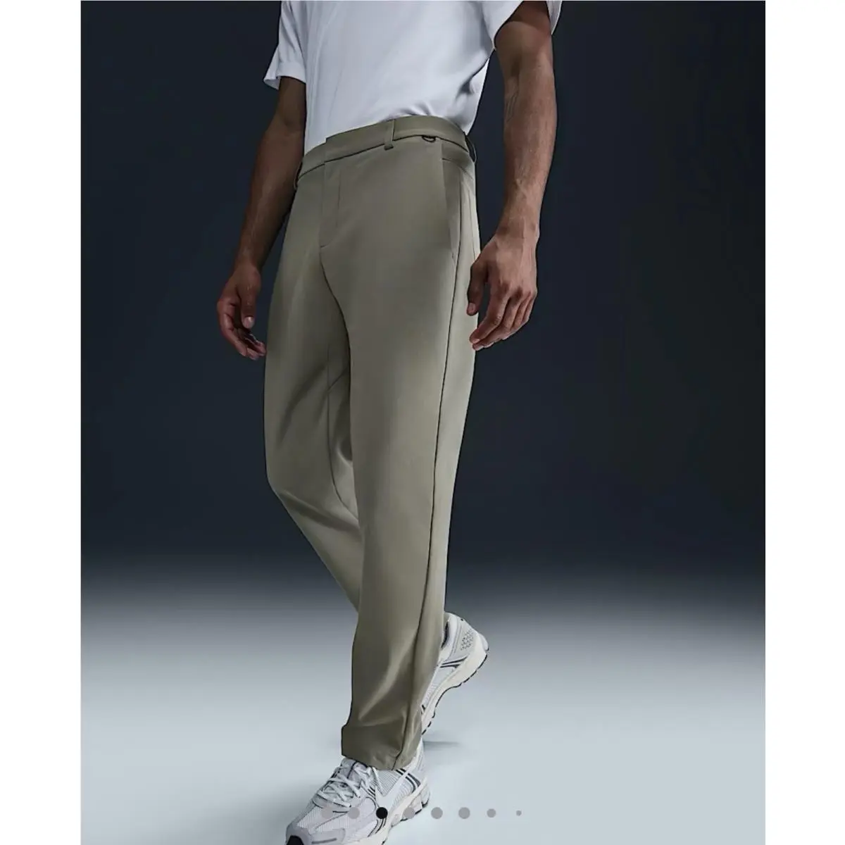 Nike 24.7 Perfect Stretch Dri Fit 5 Pocket Standard Fit Pants Light Army - 34X30