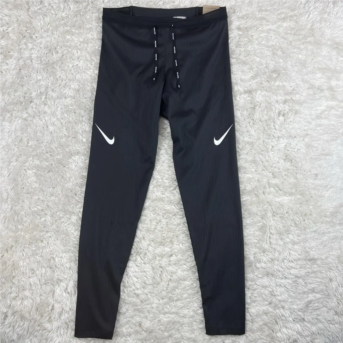 Nike Aeroswift Dri-fit Adv Running Tights Black Size Medium FN3367 010