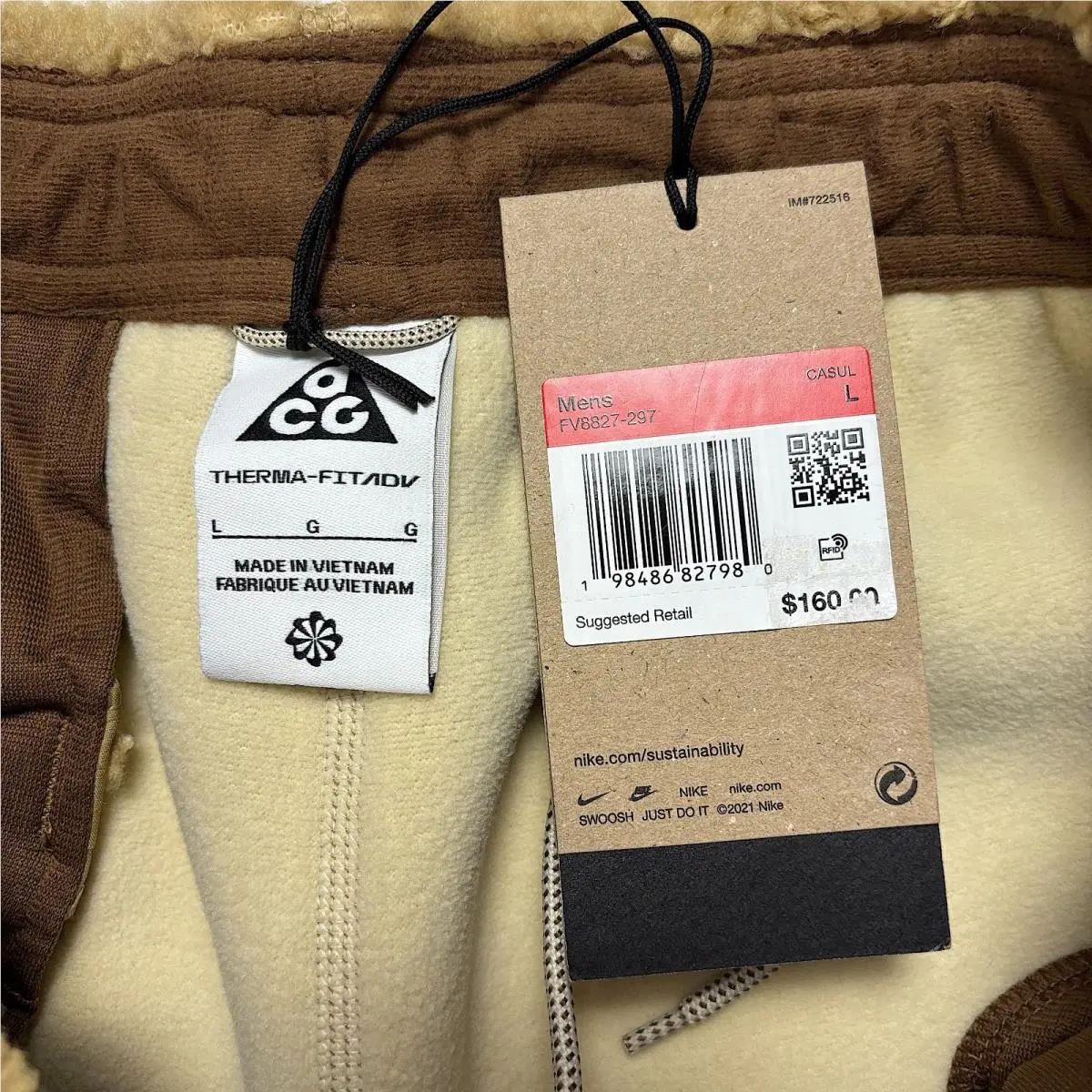 Nike clothing - FV8827297 - FV8827297 - Brown (UPC: 198486827980) 3