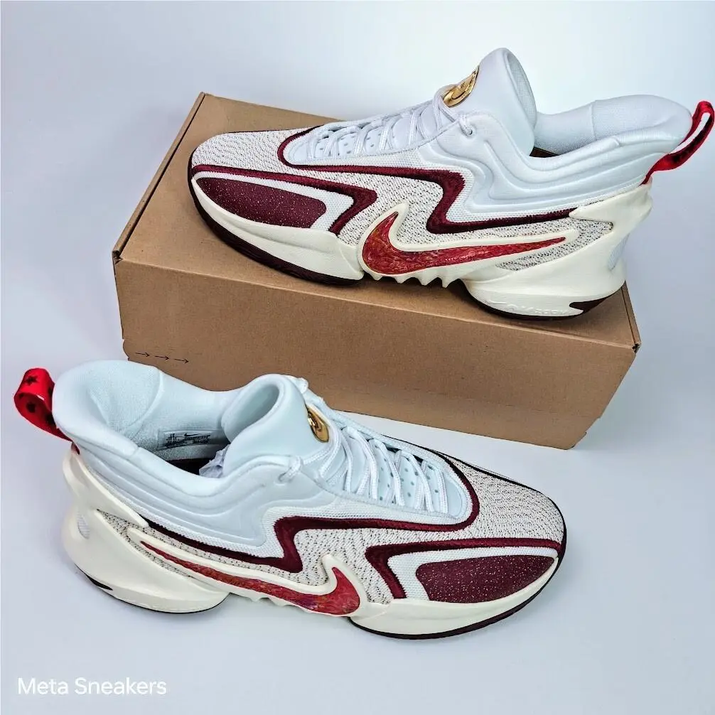 Nike shoes - Nike Cosmic Unity - Cosmic Unity - DH1537-102 - Coconut Milk/Summit White/University Red/Team Red 6