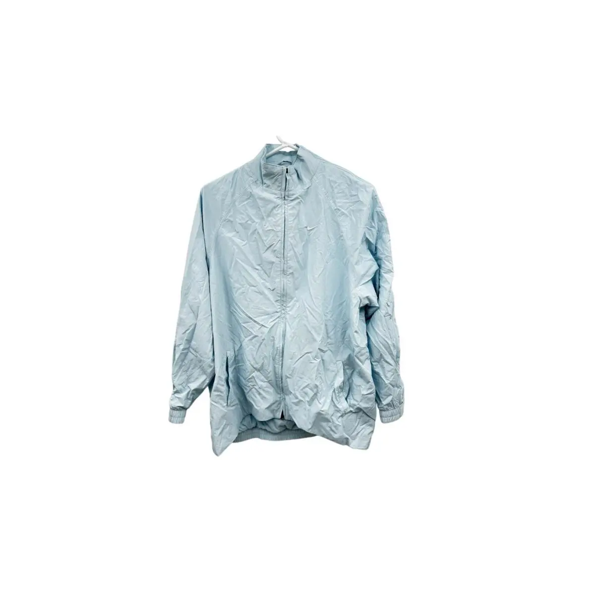 Nike Women`s Sportswear Repel Zip Jacket Glacier Blue Size Large