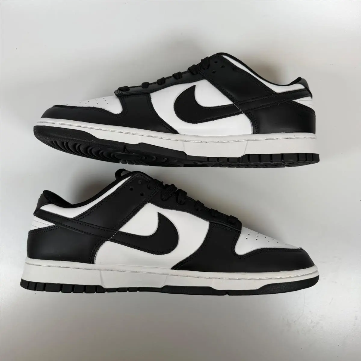 Nike shoes - Nike Dunk Low Retro White Black Panda - Black 1