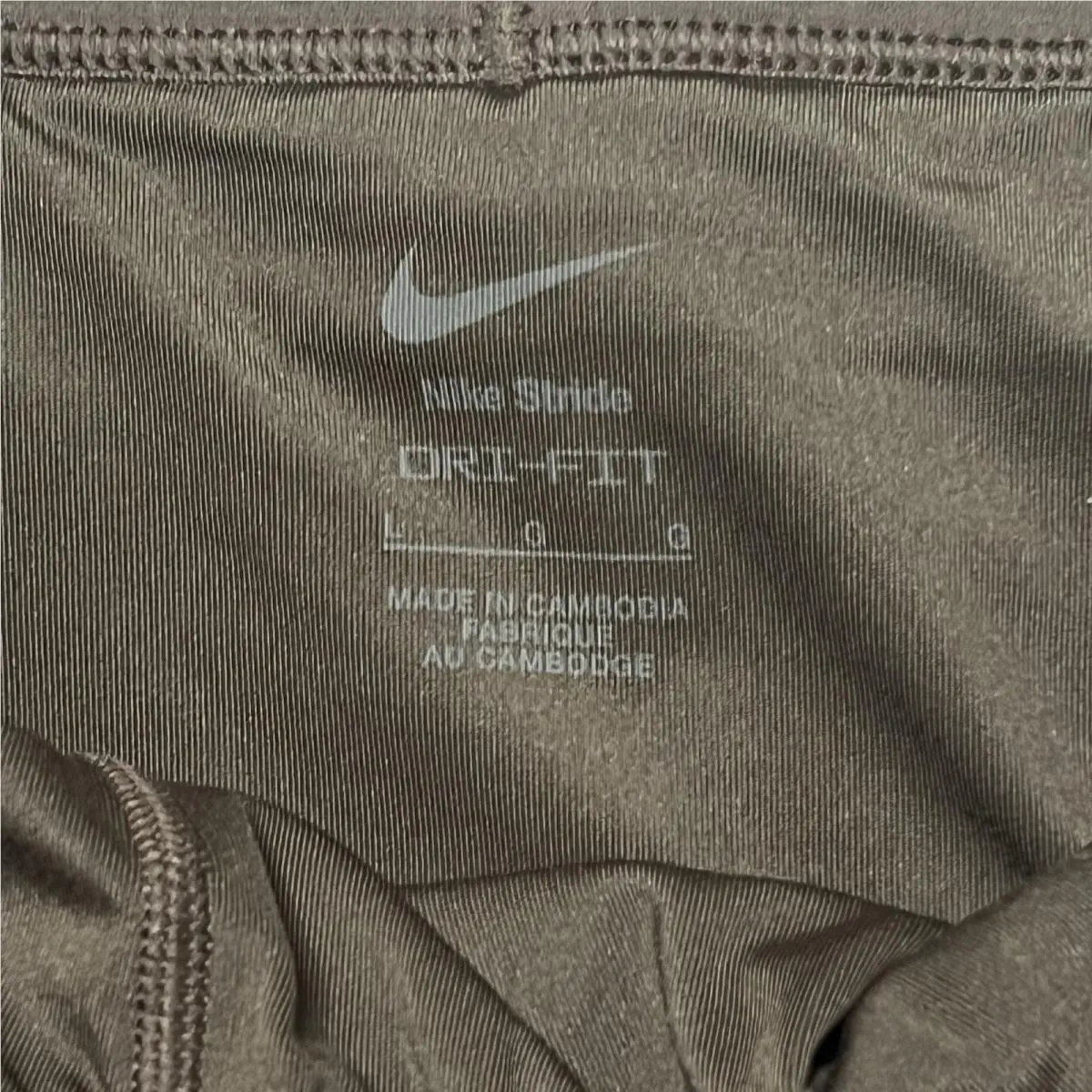 Nike clothing - Men`s Dri-FIT 1/2-Length Running Tights - IF2040 IF2040-010 - Brown (UPC: 198488521527) 11