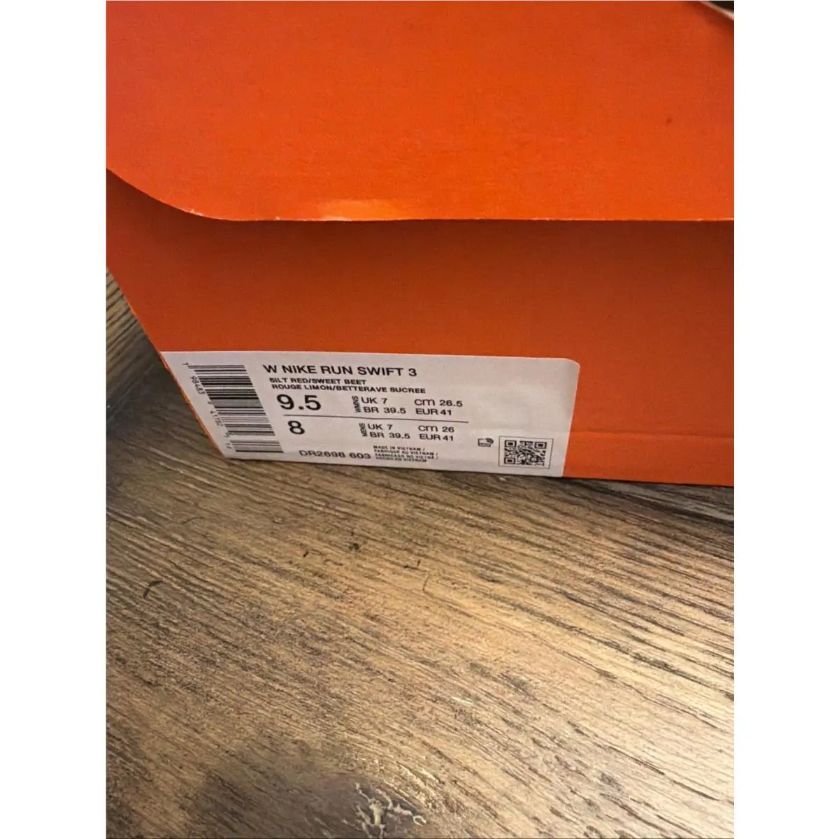 Nike shoes - Nike Run Swift - Run Swift - DR2698 - Silt red/sweer beet 5